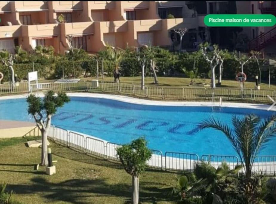 Estudio En Urbanizacion Naturista Con Piscina Junto Al Mar Вера Экстерьер фото
