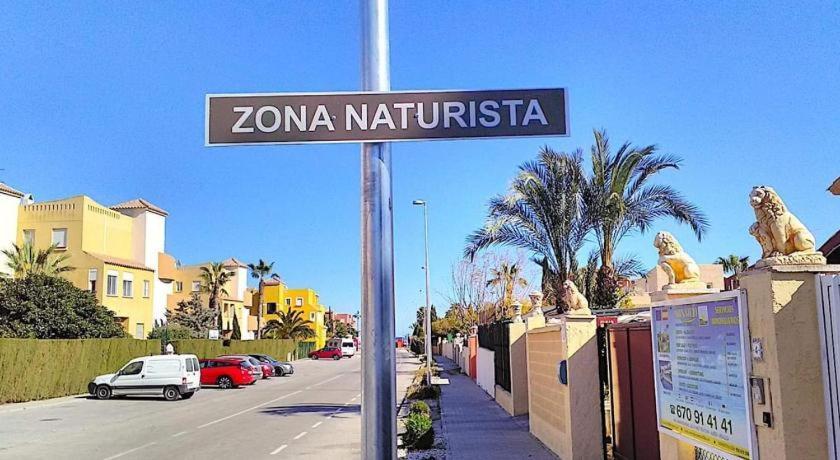 Estudio En Urbanizacion Naturista Con Piscina Junto Al Mar Вера Экстерьер фото